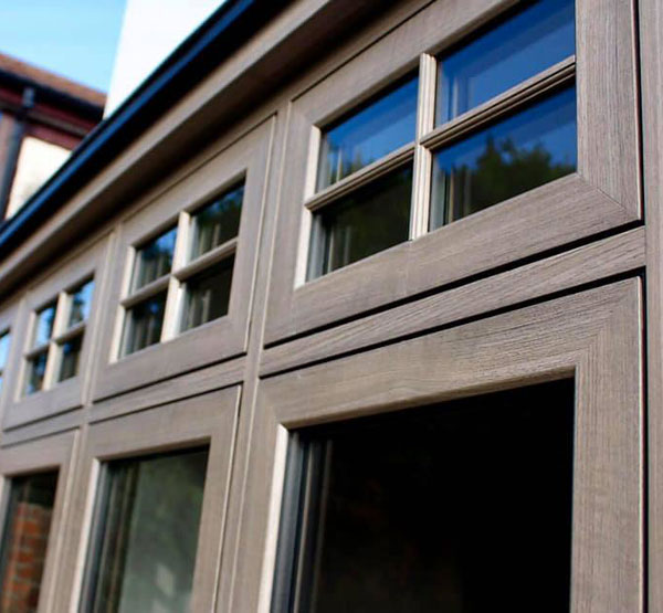 Residence 9 timber effect windows